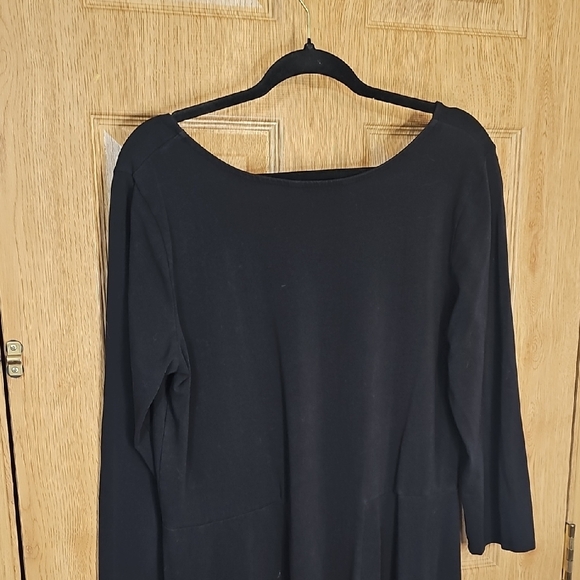 Chadwicks Classic Black Long Sleeve Dress - Picture 8 of 9